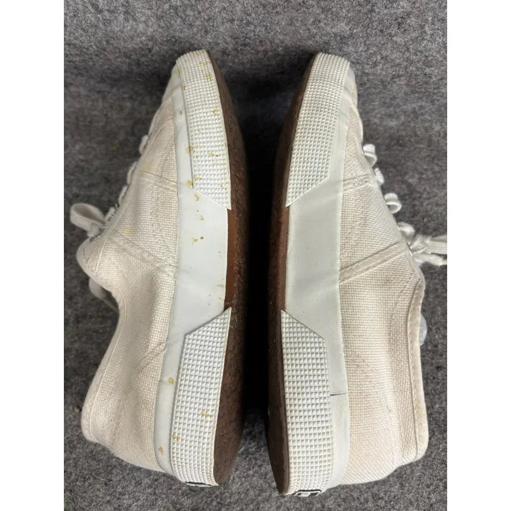 Superga Shoes Womens Size 38 Low Top Canvas Classic Lace Up Casual Sneakers‎